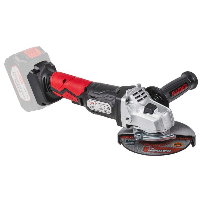 Акумулаторен ъглошлайф RAIDER RDP-KBAG20 SOLO, 20 V, 125 mm