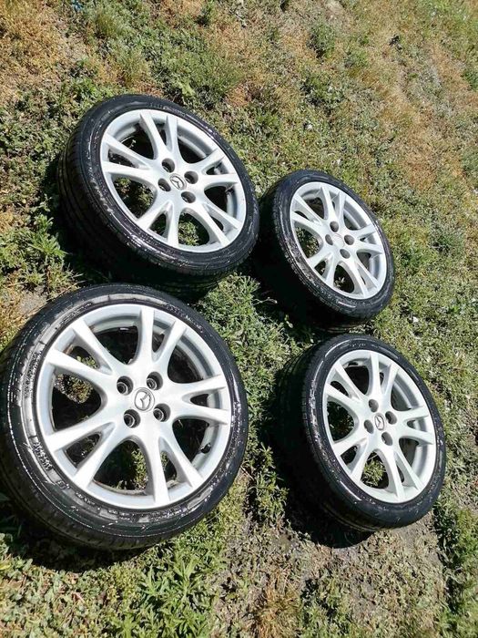 Джанти 16ки с гуми4x100 от Mazda 2