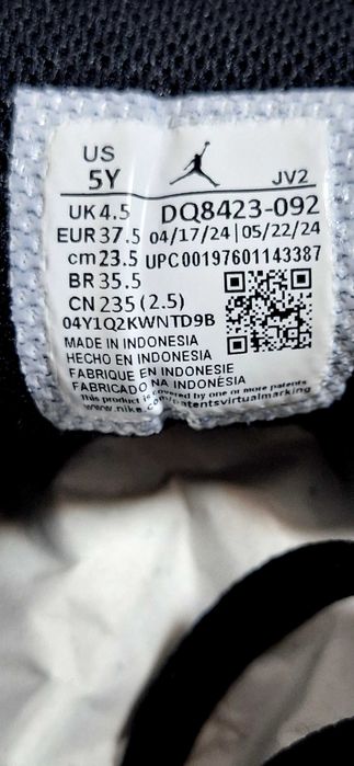 Vand adidasi Jordan 1 mid nr 37.5