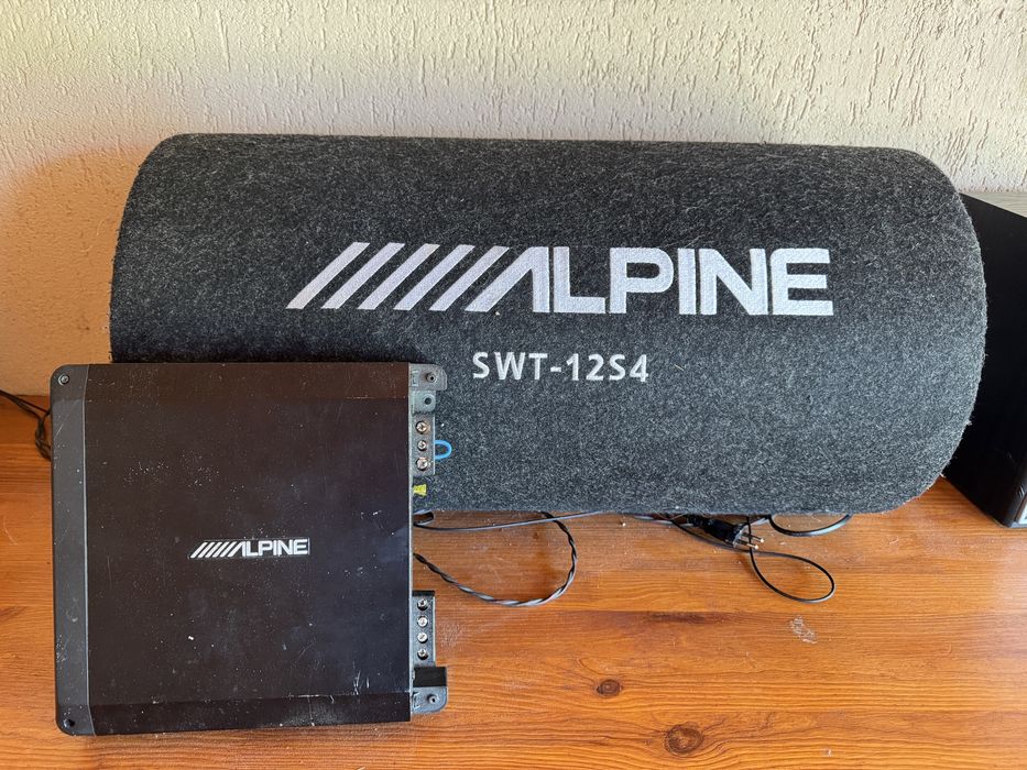 Subwoofer Alpine+Statie Alpine