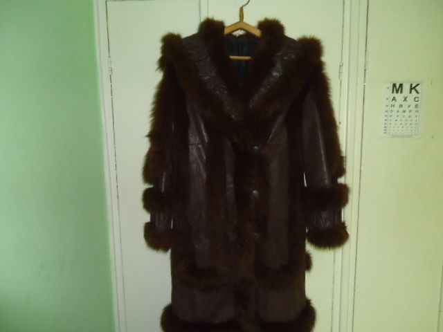 Женская эксклюзивная дублёнка.