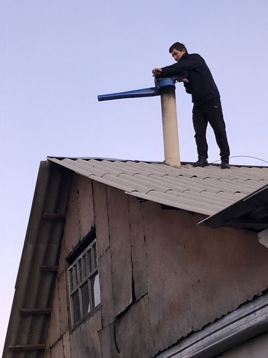 Чистим дымоходы ! Колодца ! Трубочист!