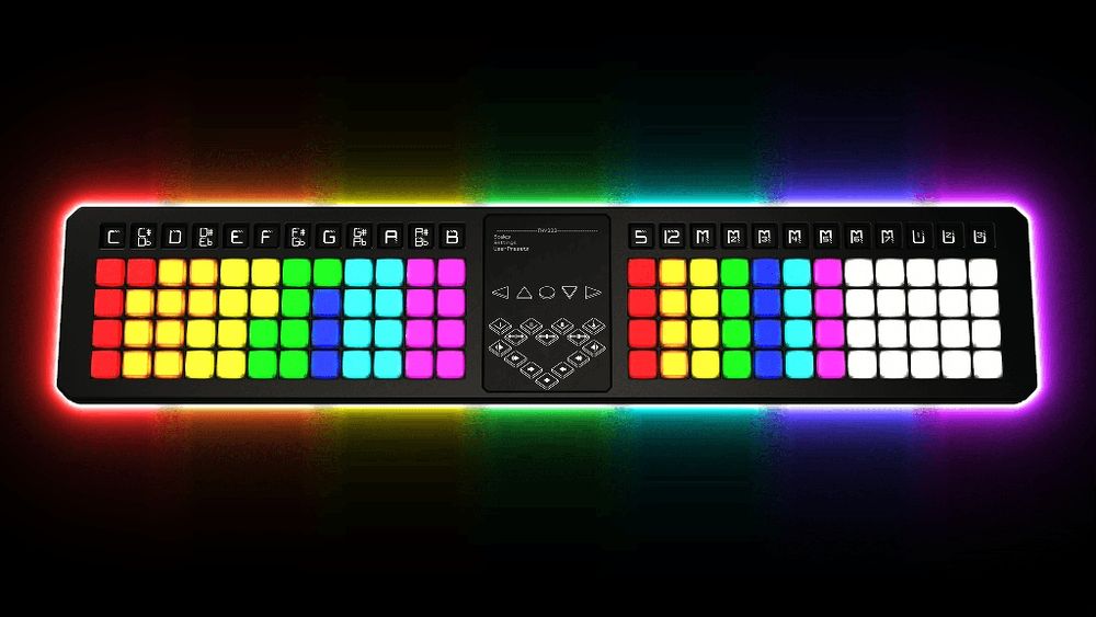 Controller midi  acorduri muzicale