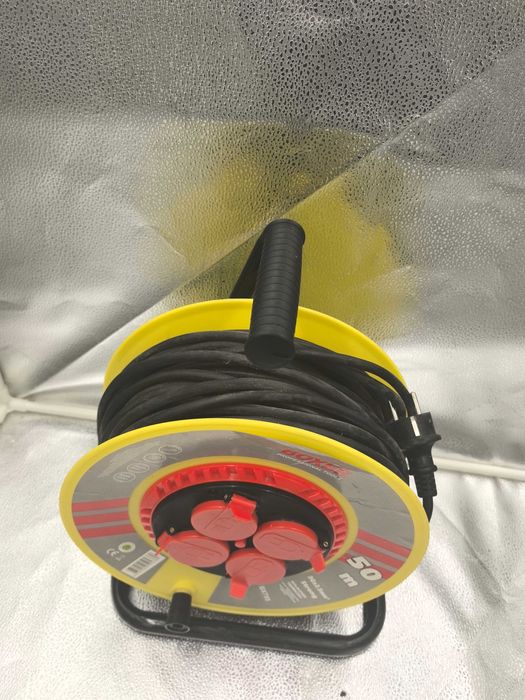Prelungitor electric tambur 50m – rezistent si sigur