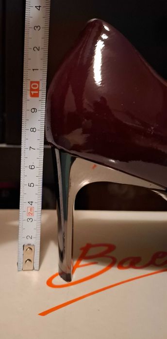 Pantofi bijuterie Hogl piele lacuita