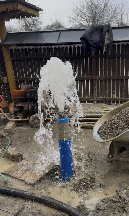 Foraje puturi apa mica mare adâncime