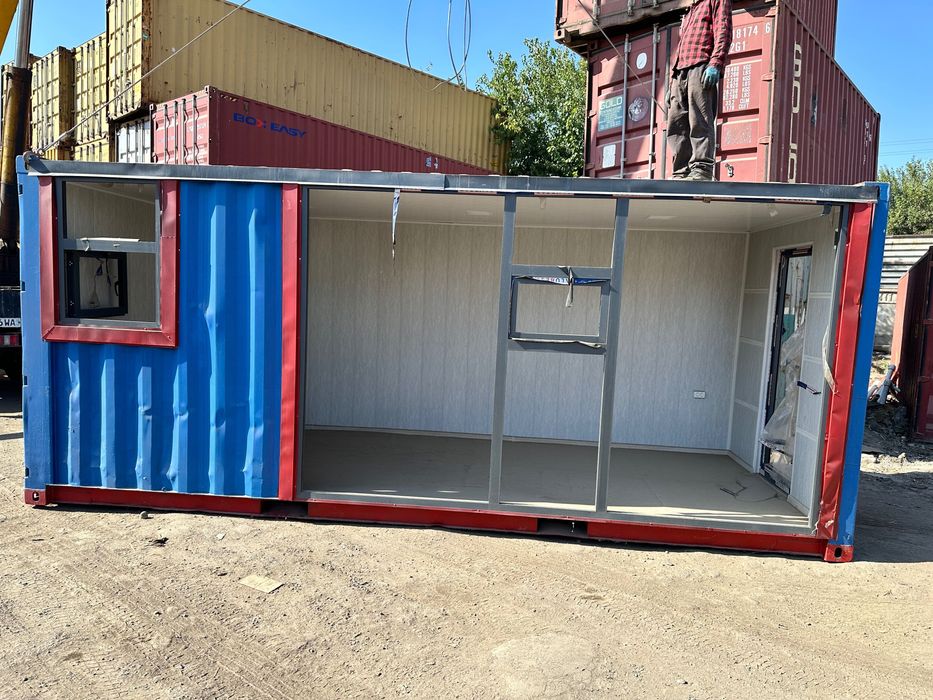 домик из контейнера 6 метровый