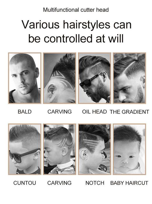 Masina Profesionala de Tuns Barba si Contur Andowl, Foarte Subtire