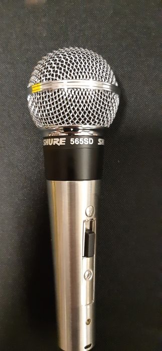 doresc sa vand un microfon shure 565 sd nou pentru suna de 6oo de roni...mai multe informații  despre acest microfon la 0720119049