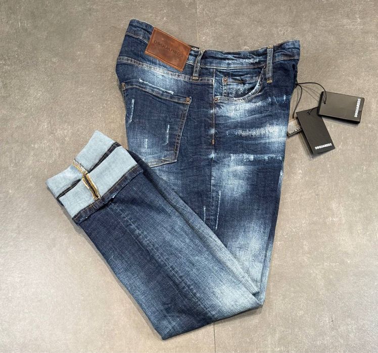 Най-високо качество мъжки дънки Dsquared2