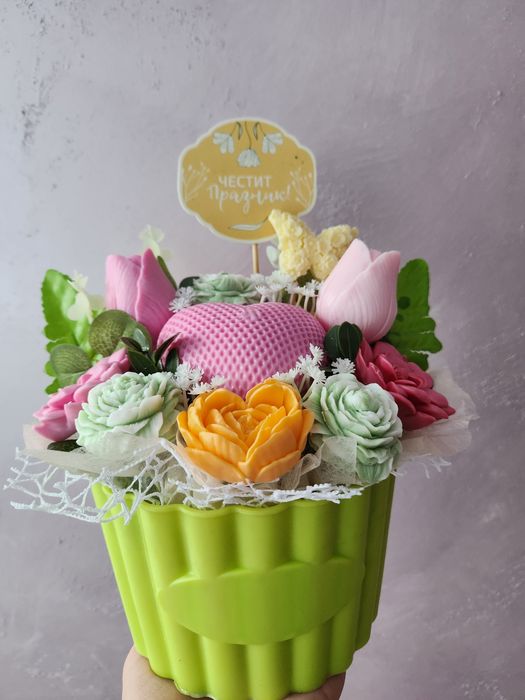 Сапунени букети - подарък за всеки повод