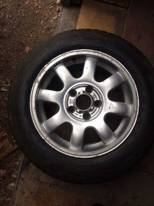 Колесо ауди на запаску