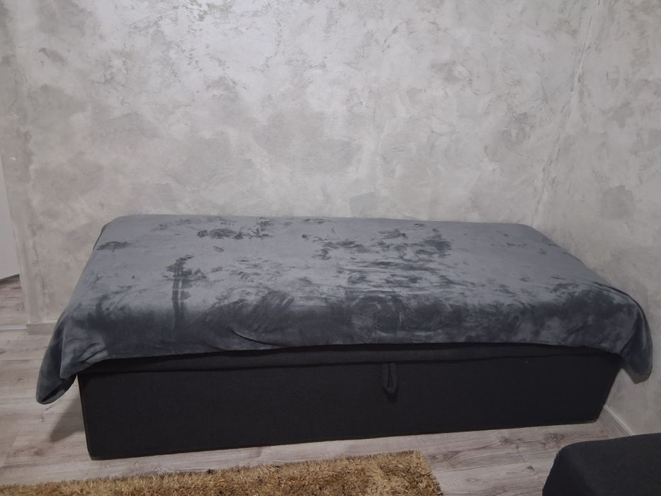 Canapea pat cu lada depozitare 2 Bucati