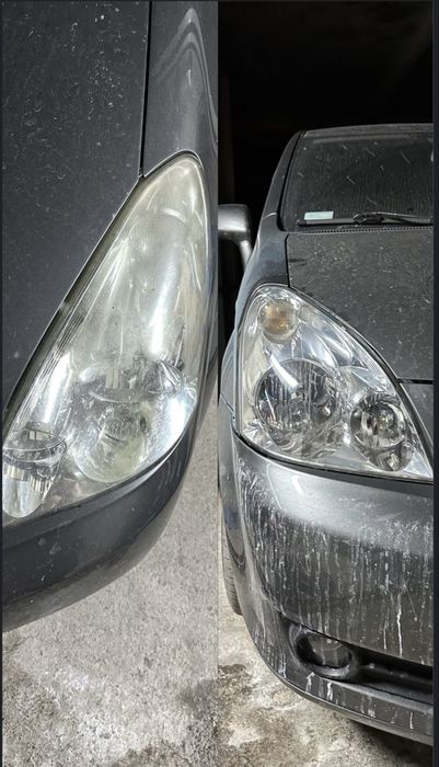 Пастиране на фарове и поставяне на керамично покритие