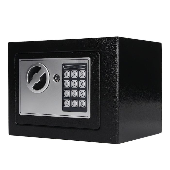 Електронен сейф 230 х 170 х 170мм, черен