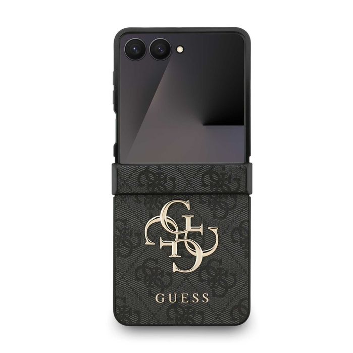 Калъф Guess Leather PU 4G Metal Logo за Galaxy Z Flip 7,GUHCZF74GMGGR