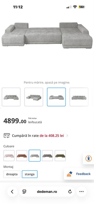 Colțar extensibil