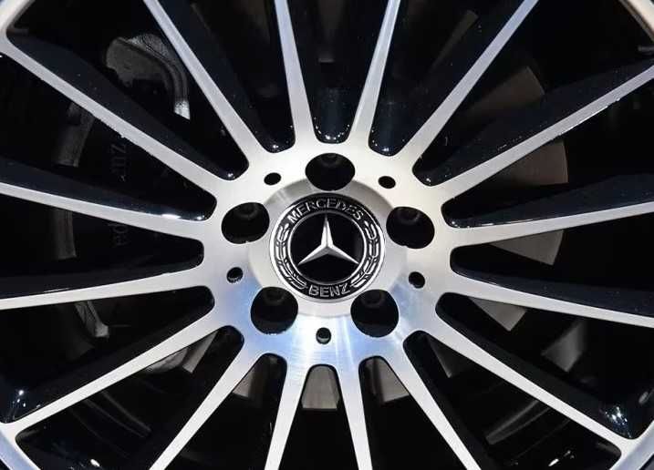 Set 4 capace jante aliaj 75mm 6 pini Mercedes Class A C E S