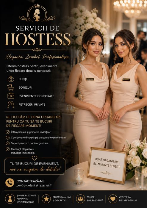 Servicii Hostess+mascote evenimente