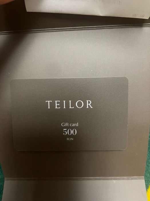 Card Teilor cadou