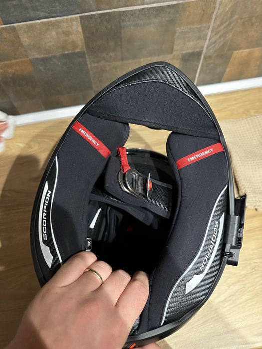 Casca moto Scorpion exo 1400 evo carbon air, XL marime, factura