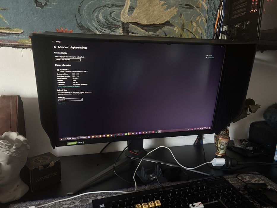 Monitor 4k predator xb273k sbmiprzx