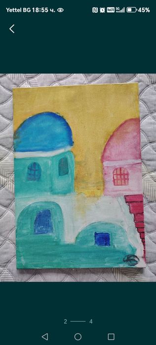 3D ръчно рисувана картина с цветя и други картини