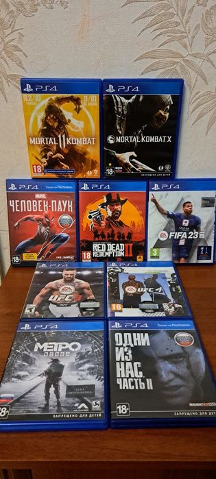 Игры Сони 4 / 3 диски !