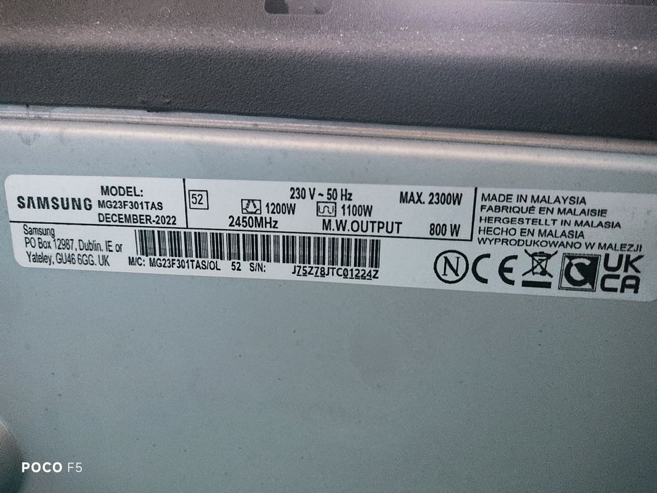 Cuptor cu microunde SAMSUNG