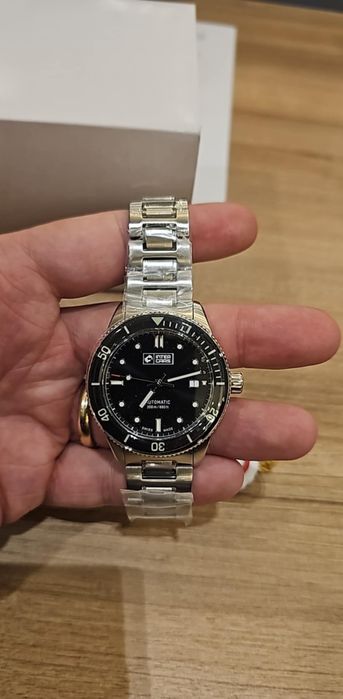 Swiss made Military  Ceas barbatesc SMA34106.01, Automatic, 42mm, 20AT