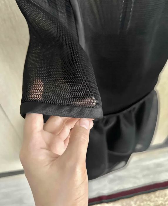 Черный платье прямой