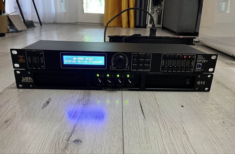 Amplificator Jam Q10(poweraudio)+dsp DB Mark dp26+