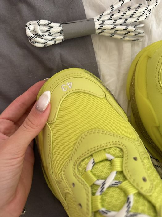 Balenciaga Triple S Neon Yellow