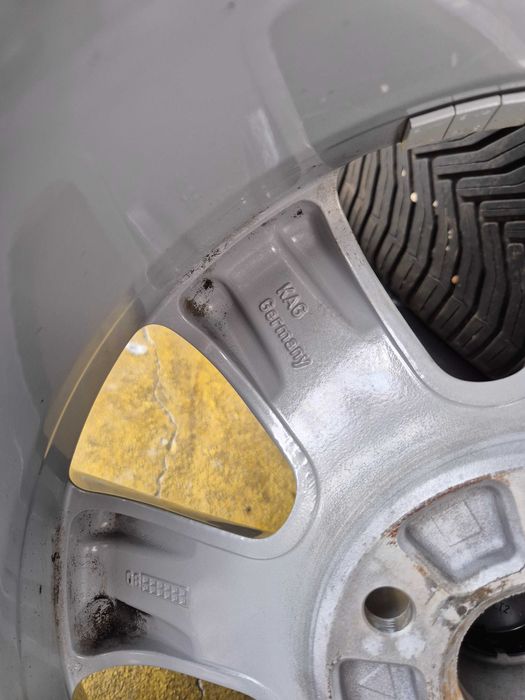 4 ROTI Jante + Anvelope 4Seasons ALLSEASONS - 215/65/16 - 5x112 - OEM VW TIGUAN / AUDI Q3 - Michelin CrossClimate