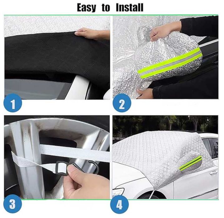 Сенник Термо за Предно Стъкло 145х230СМ