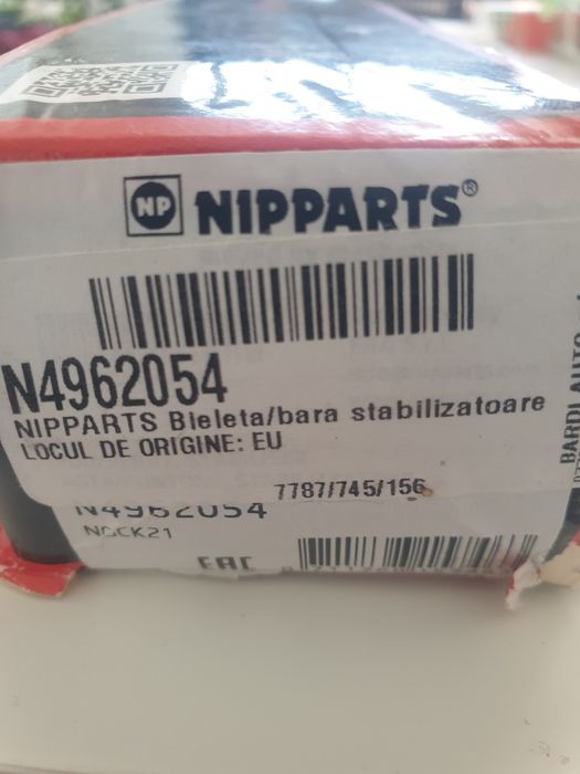Bieleta antiruliu, bara stabilizatoare Toyota Prius, N4962054 Nippar