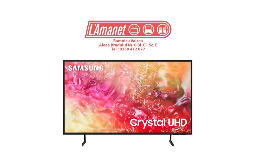 TV Led Smart 43" Samsung Crystal UE43DU7172 108cm 4K UHD WiFi FullBox