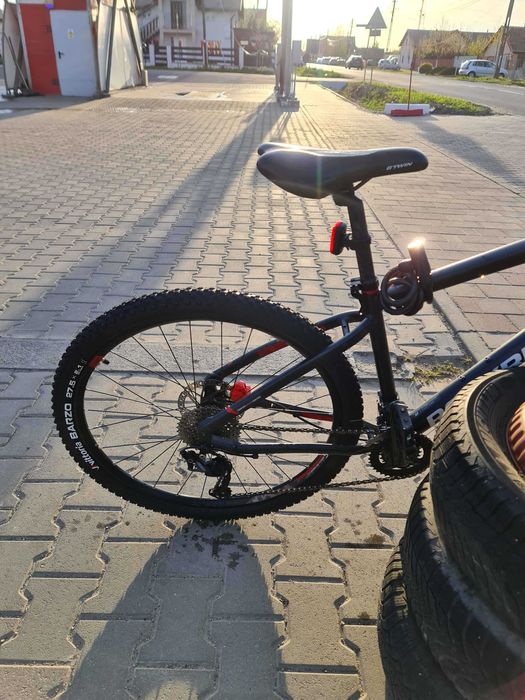 Bicicleta Rockrider ST 540, roți 27.5, cadru M – frâne hidraulice, cauciucuri noi