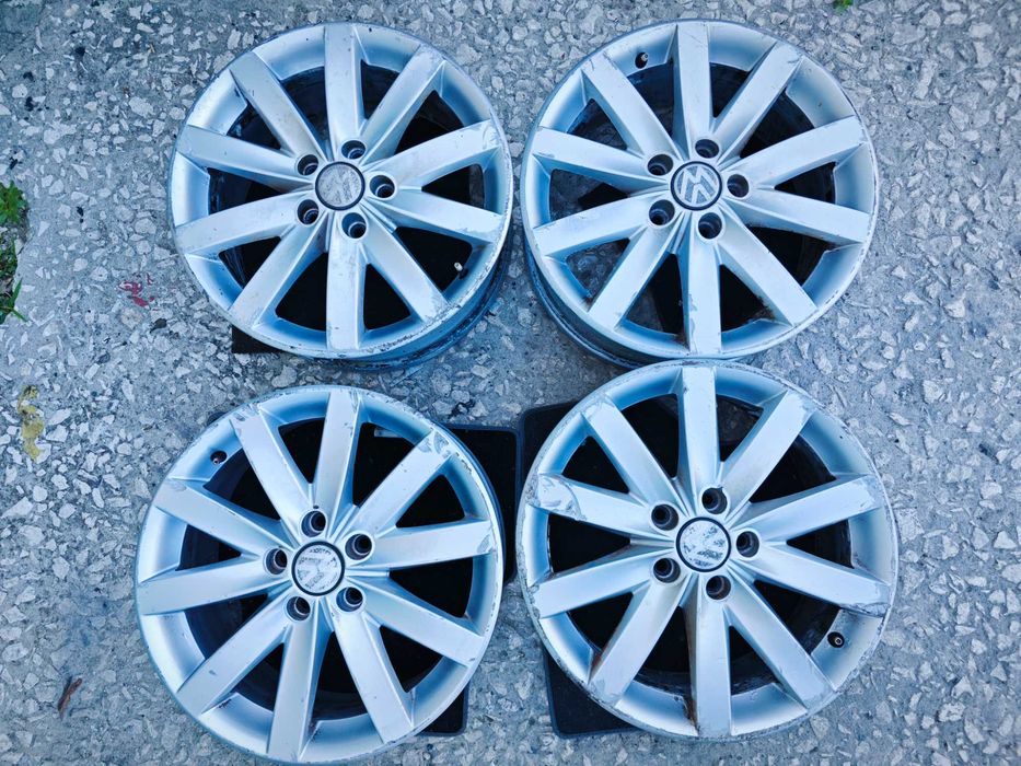 Джанти VW Scoda Audi 5x112 17 ET54 J7 с визуални дефекти Н72