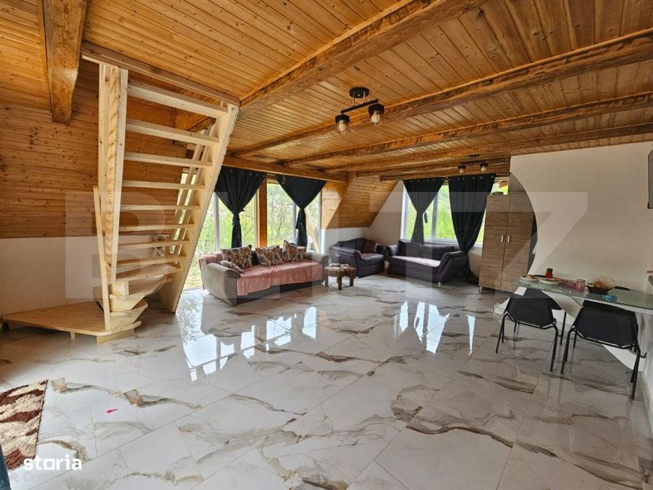 Cabana autentica cu 4565 mp teren, Liniste si Confort, Avram Iancu