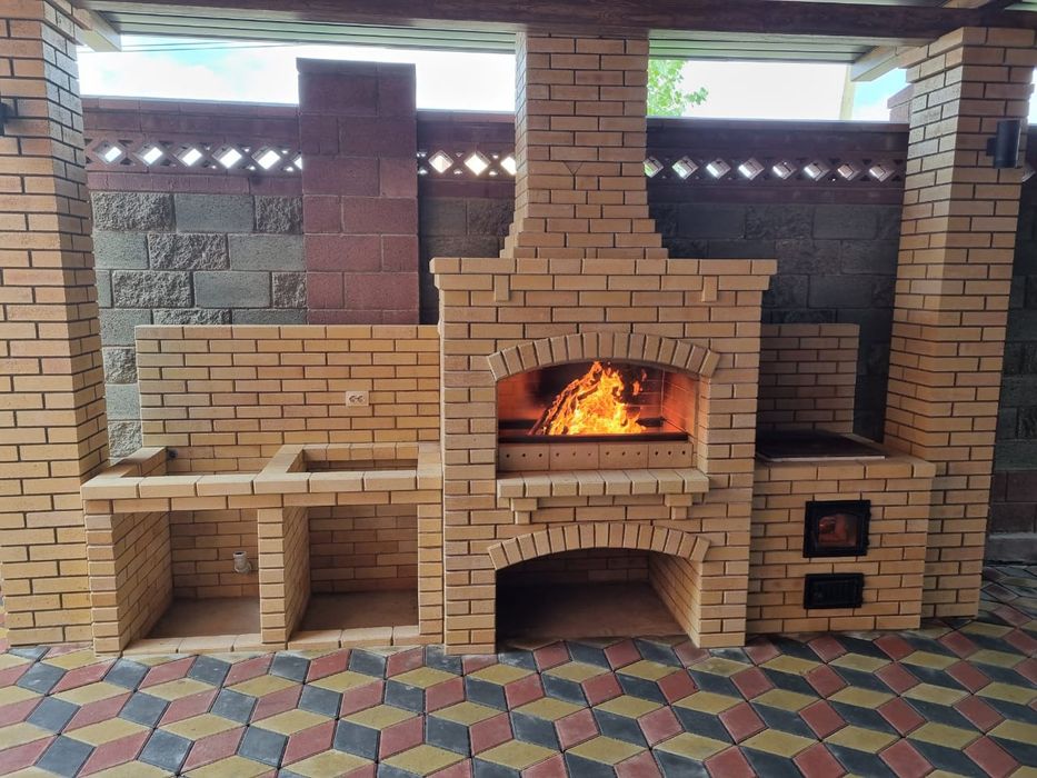 Печник. Строю барбекю.