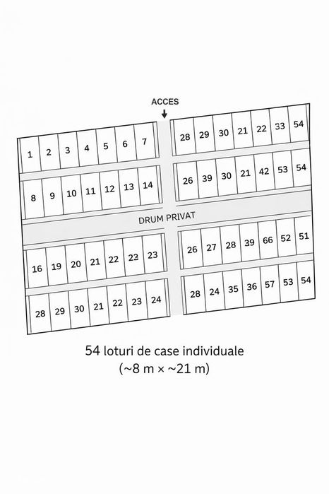 Teren intravilan Tunari–Dimieni, 20.867 mp, ideal investiție