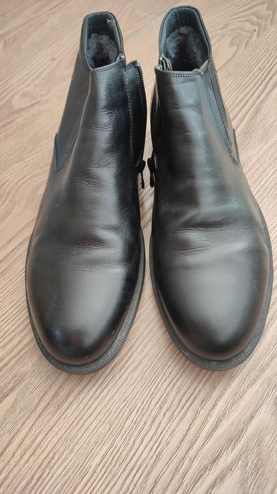 Caпоги мужские черные