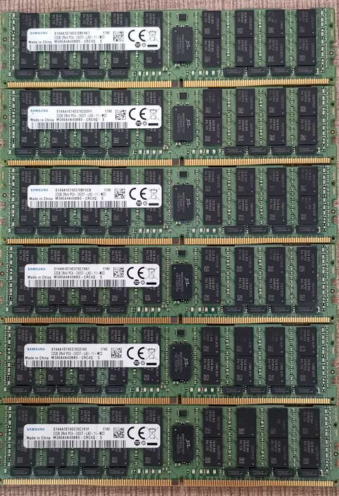Сървърна памет RAM Samsung 128Gb (32Gb x4) DDR4 2400 LRDIMM ECC Registered