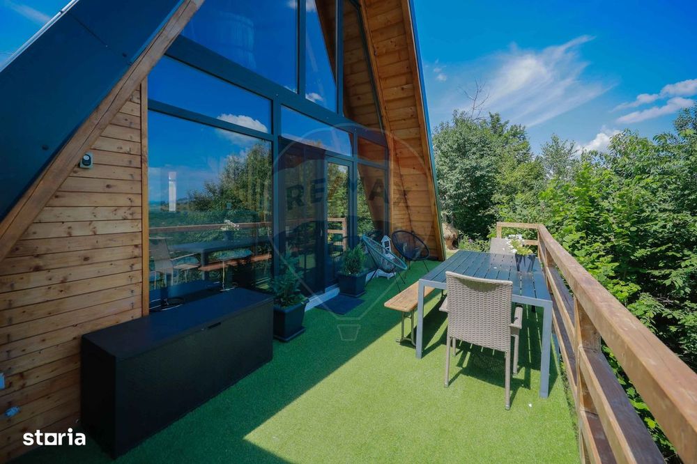 Cabană A-frame, Damiș, Bratca, Afacere la cheie De Vânzare