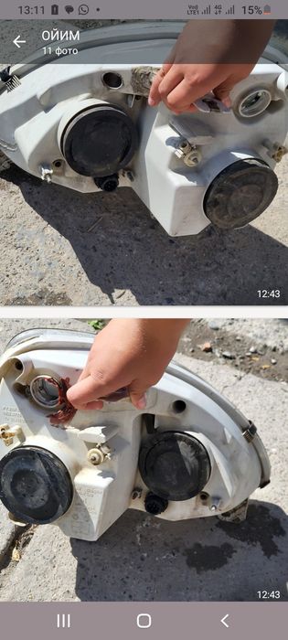 Продам фара от газел 2комплект