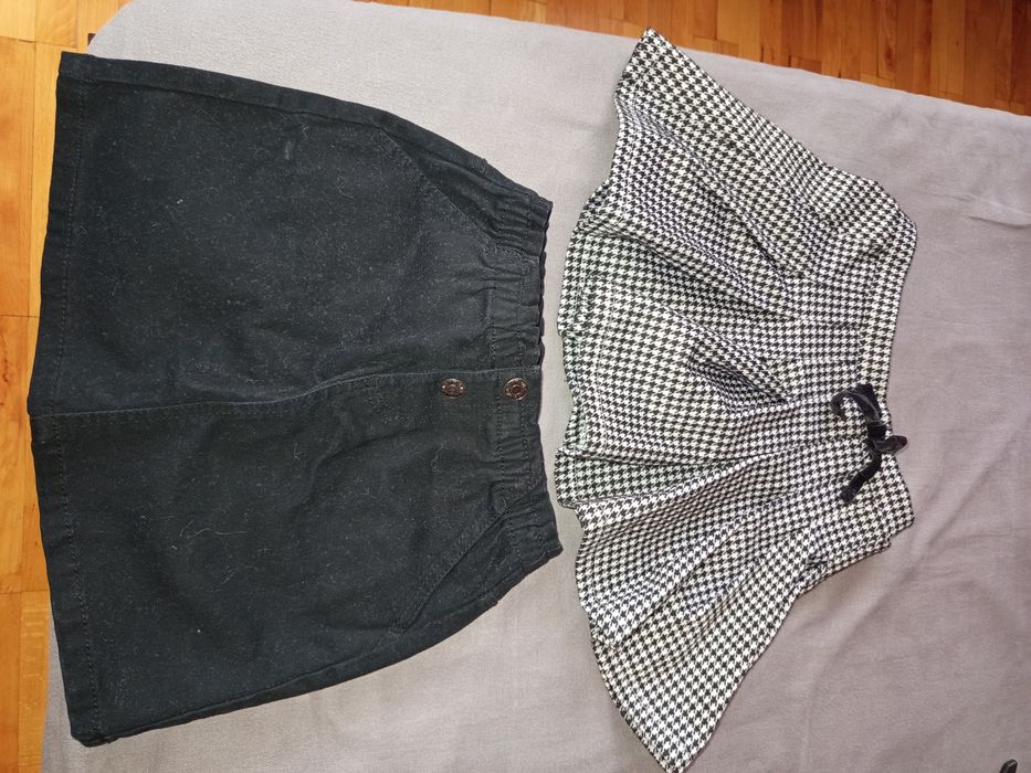 Две къси поли за дете 7-8 години