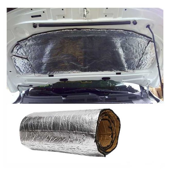 Шумоизолация за кола, Шумоизолиращо фолио, За капаци и врати, 6мм, Сив