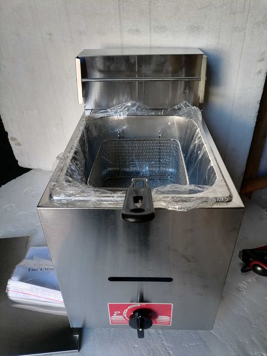 Газов Фритюрник 6л. 6+6л. дюнер скара котлон 8л.,8+8л