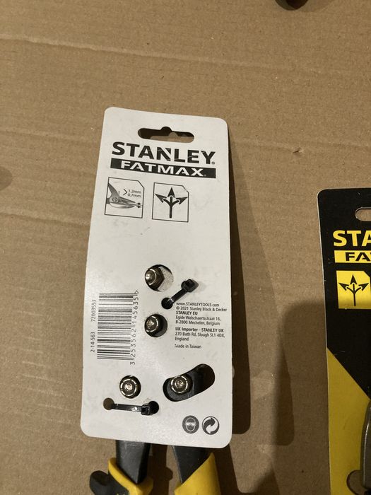 Foarfeci Tabla Stanley Taiere Dreapta